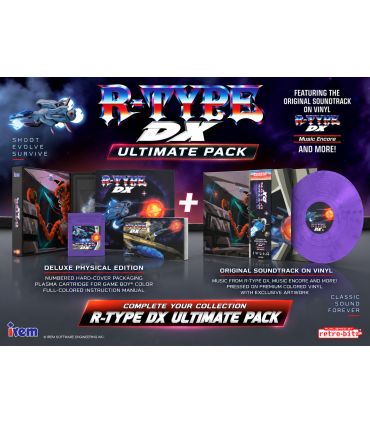 Reserva pack juego Gameboy R-Type DX + Vinilo Banda sonora