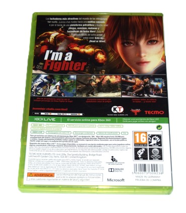 Juego Xbox 360 Dead or Alive 5 (nuevo)