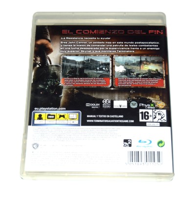 Juego Playstation 3 Terminator Salvation (segunda mano)