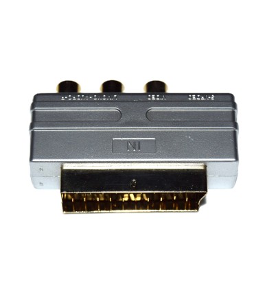 Adaptador RCA+S-Video a euroconector HQ