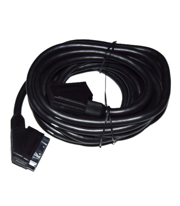 Cable prolongador SCART macho-hembra 5m.