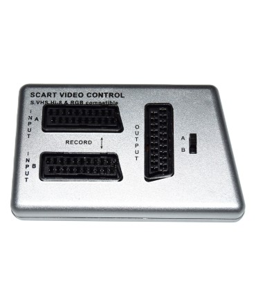 Selector euroconector RGB 2 entradas