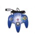 Mando compatible Nintendo 64 azul (nuevo)
