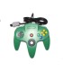 Mando compatible Nintendo 64 verde (nuevo)