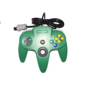 Mando compatible Nintendo 64 verde (nuevo)