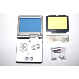 Carcasa GameBoy Advance SP Plata