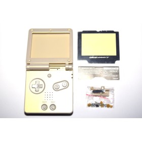 Carcasa GameBoy Advance SP Dorada