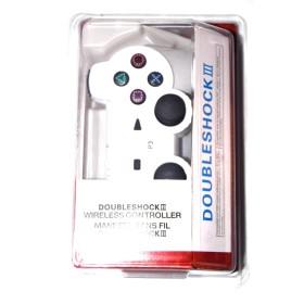 Mando inalambrico compatible Playstation 3 blanco
