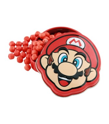 Lata Caramelos Cabeza Super Mario