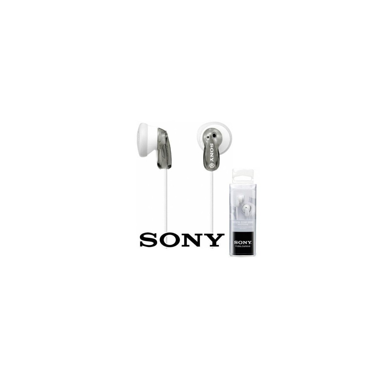 Auriculares botón Sony MDR-E9 gris