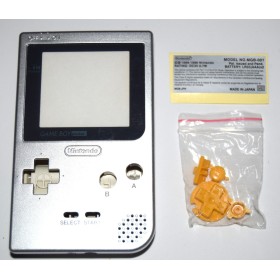 Carcasa GameBoy Pocket plata