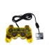 Mando Playstation/Playstation 2 compatible amarillo transparente