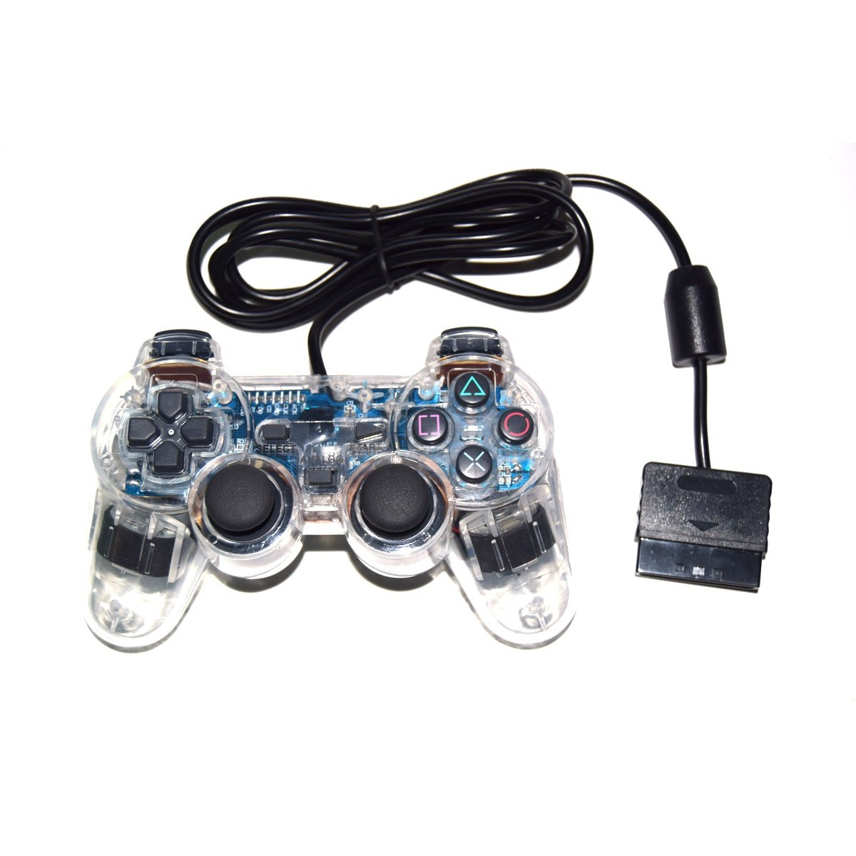 Mando Playstation/Playstation 2 compatible transparente