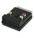 Adaptador SCART+RCA+S-Video a euroconector