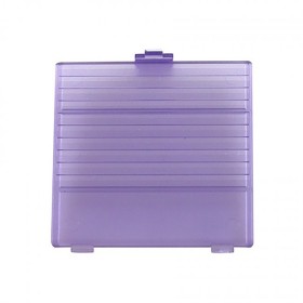 Tapa de pilas Gameboy (morado transparente)