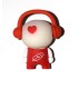 Pendrive USB 2.0 8Gb. Muñeco auriculares