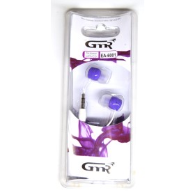 Auriculares in-ear GMR EA-6001 morado