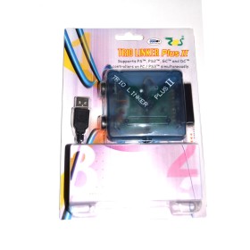 Adaptador mandos PS/Dreamcast/GameCube a USB Trio Linker Plus II