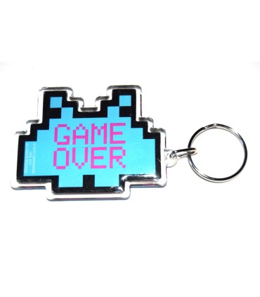 Llavero Space Invaders Game Over