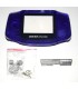 Carcasa GameBoy Advance Azul Transparente