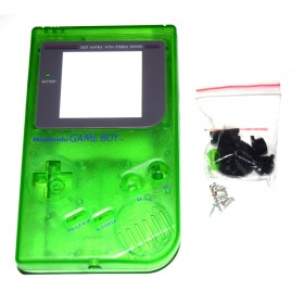 Carcasa GameBoy DMG-01 Verde Transparente