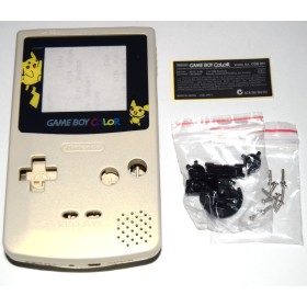 Carcasa GameBoy Color Pikachu dorada