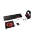 Pack iniciación PC Gaming Mars (teclado+ratón+auriculares+alfombrilla)