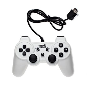 Mando compatible Wii/WiiU blanco tipo Playstation