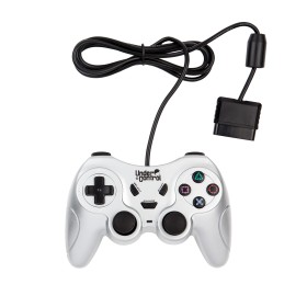 Mando Playstation/Playstation 2 compatible plata Under Control económico