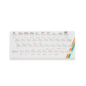 Chapa superior ZX Spectrum 16k/48k blanca