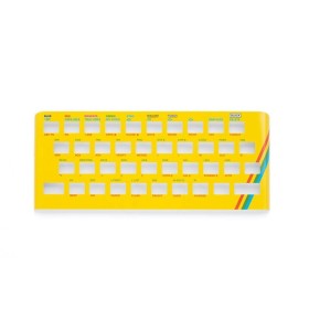 Chapa superior ZX Spectrum 16k/48k amarilla