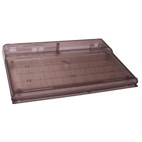 Carcasa ZX Spectrum 16/48k negra transparente