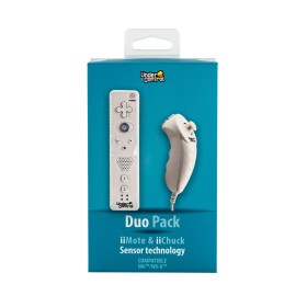 Wiimote motion plus + nunchuck compatibles blanco