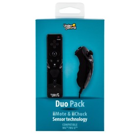 Wiimote motion plus + nunchuck compatibles negro