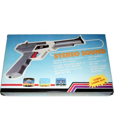 Pistola Zapper compatible para NES con sonido