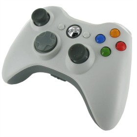 Xbox 360 wireless controller compatible blanco (nuevo)
