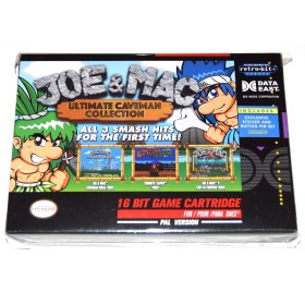 Juego SNES Joe & Mac Collection (nuevo)