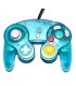 Mando compatible Gamecube/Wii azul transparente