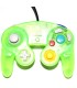 Mando compatible Gamecube/Wii verde transparente