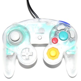 Mando compatible Gamecube/Wii transparente
