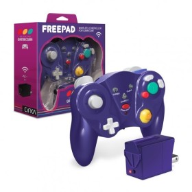 Mando inalámbrico Gamecube morado