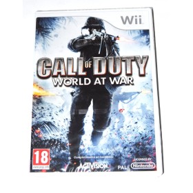 Juego Wii Call of Duty World at War (nuevo)