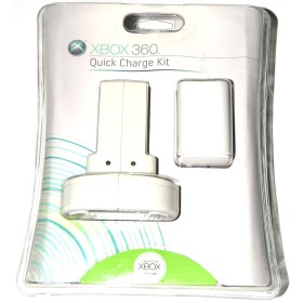 Quick Charge Kit Xbox 360: batería + cargador