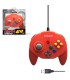 Mando Nintendo 64 Tribute64 USB rojo