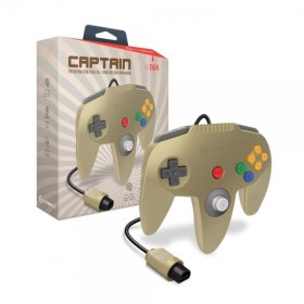Mando Nintendo 64 Captain dorado