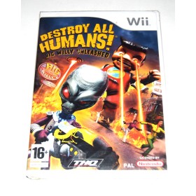 Juego Wii Destroy All Humans! Big Willy Unleashed (nuevo)