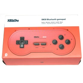 Mando Bluetooth SN30 8Bitdo rojo