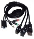 Cable VGA multiple Playstation 3/Wii/Wii U/Xbox 360