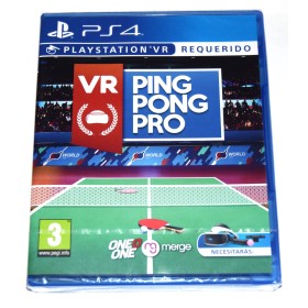 Juego Pin Pong Pro VR  PS4