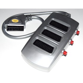 Selector euroconector 3 entradas económico